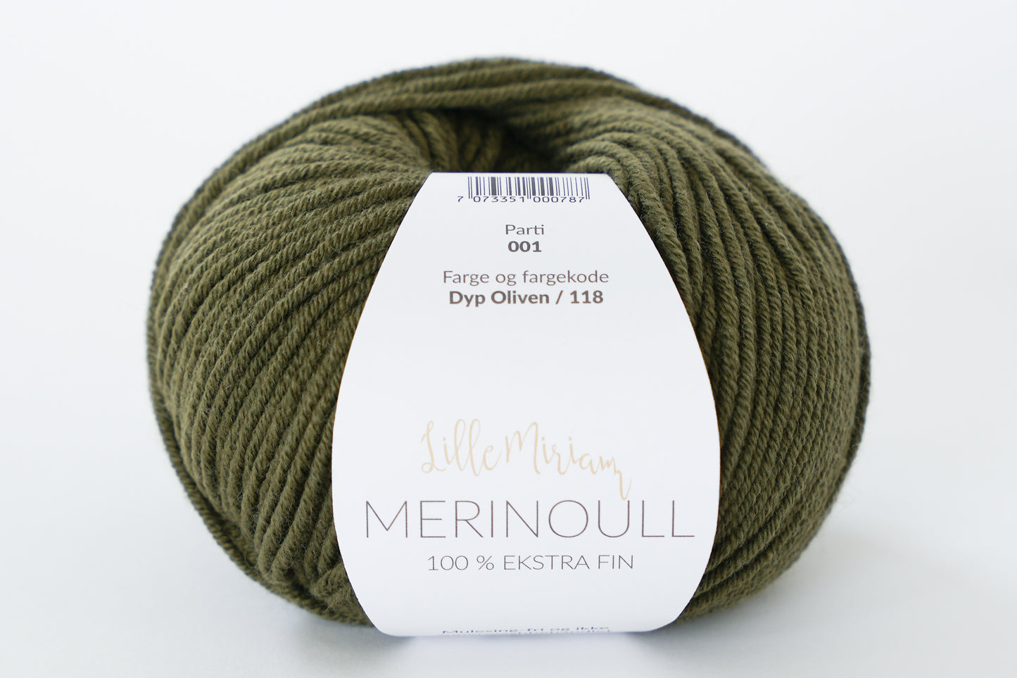 Merinoull - Dyp Oliven / Djup Oliv 118