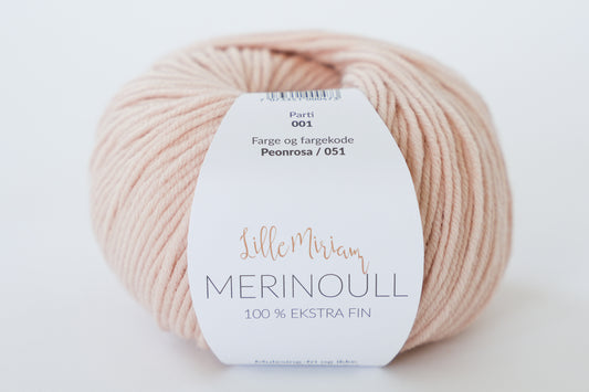 Merinoull - Peonrosa / Pionrosa 051